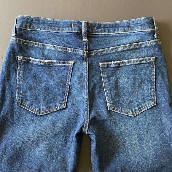 Free People Cropped Raw Hem Jeans 26 - Picture 5 of 7